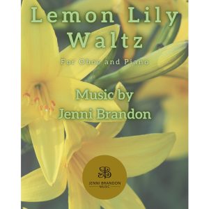 Lemon Lily Waltz for oboe and piano