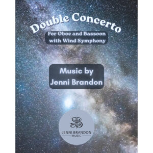 Double Concerto for Oboe and Bassoon with Wind Symphony (Conductor's Score)