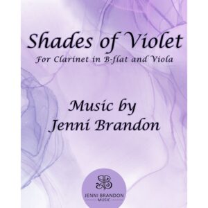 Shades of Violet for Clarinet in B-flat and Viola