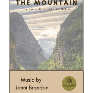The Mountain for Two Clarinets in B-Flat