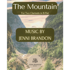 The Mountain for Two Clarinets in B-Flat