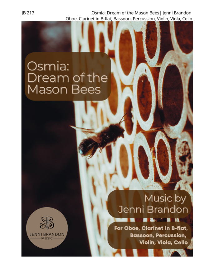 Osmia: Dream of the Mason Bees World Premiere with the Bellingham Chamber Music Society