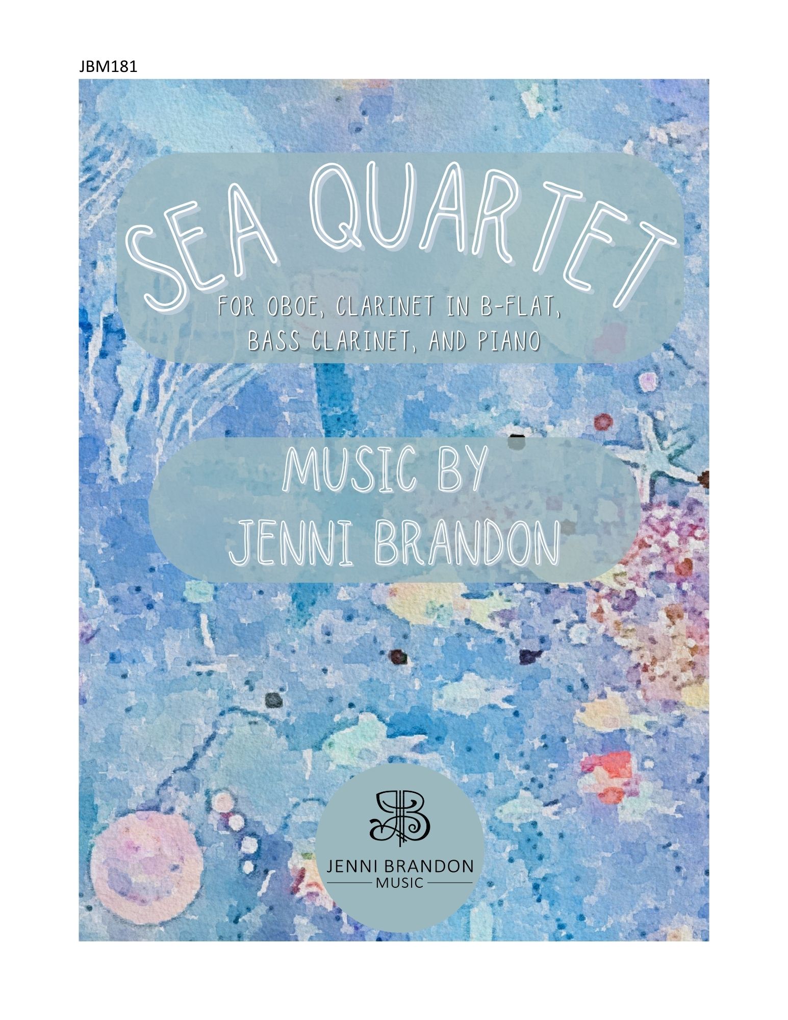 Sea Quartet for oboe, clarinet, bass clarinet, and piano